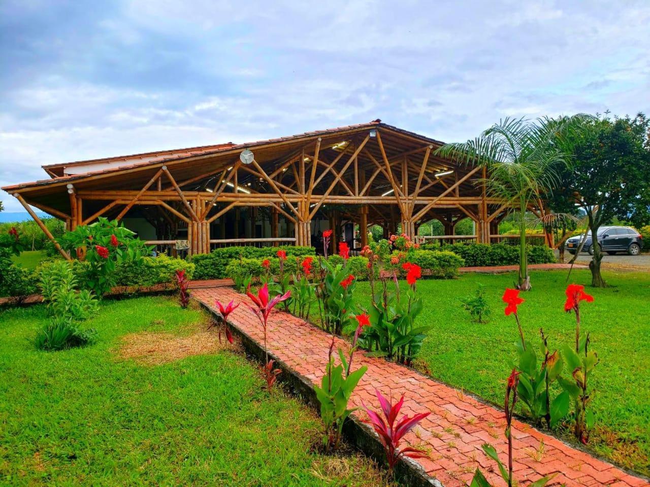 Hotel Campestre Cafe Tropical 金巴亚 外观 照片