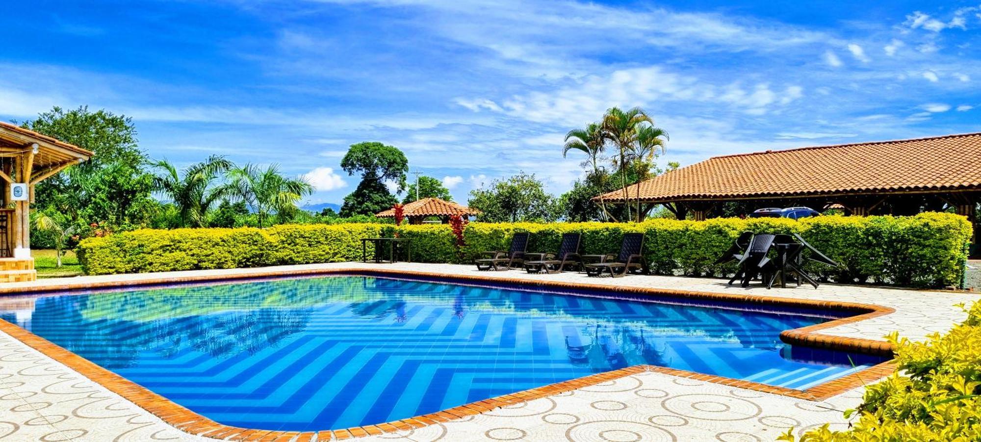 Hotel Campestre Cafe Tropical 金巴亚 外观 照片